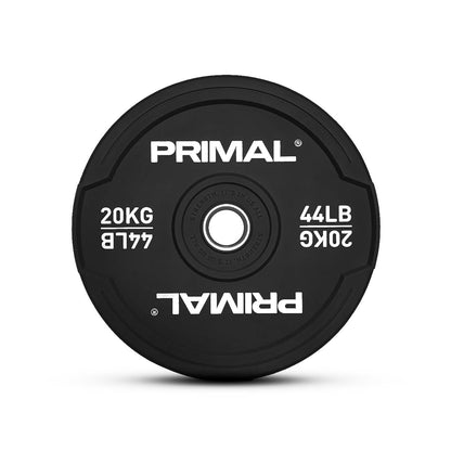 Primal Pro Series Black Rubber Bumper Plates