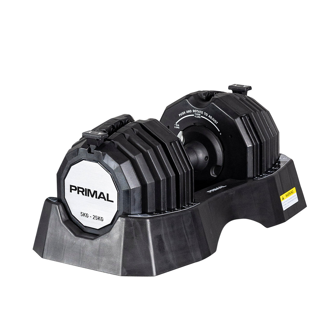 Primal Personal Series Adjustable Dumbbell - 25kg/55lb (SINGLE)