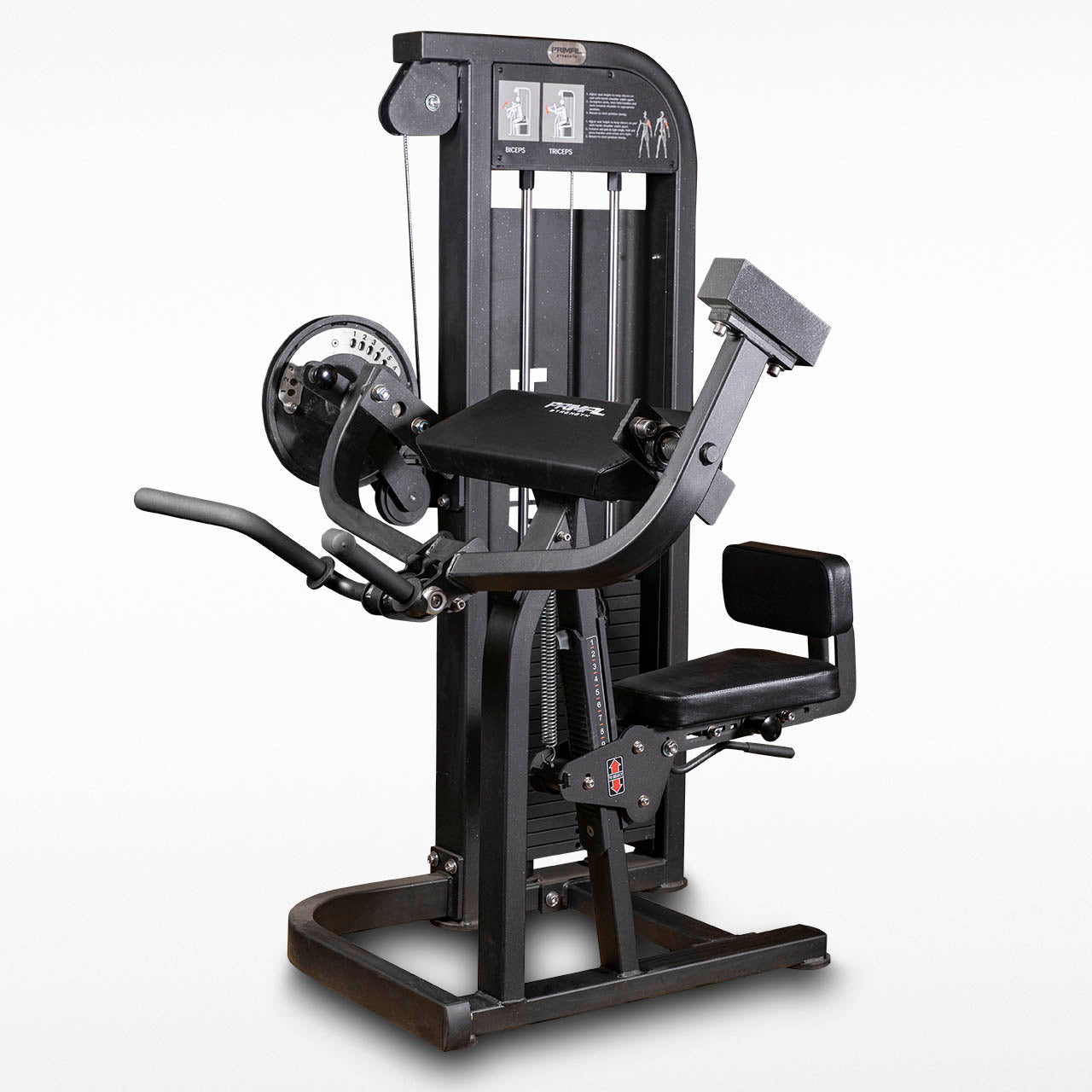 Primal Performance Series 125kg Pin-Select Dual - Bicep Curl/Tricep Extension