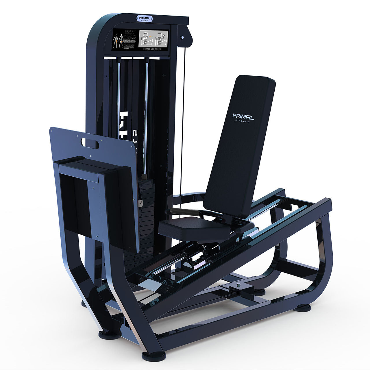 Primal Performance Series 125kg Pin-Select - Seated Leg Press