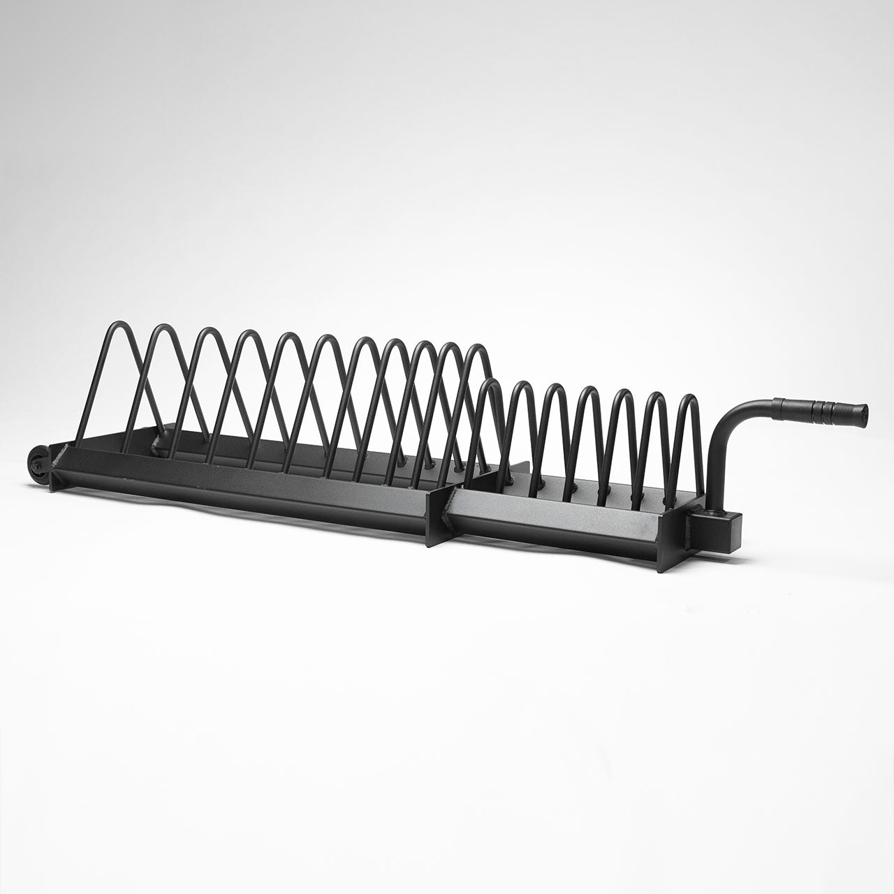 Primal Performance Series Bumper Plate Toast Rack (Matte Black)